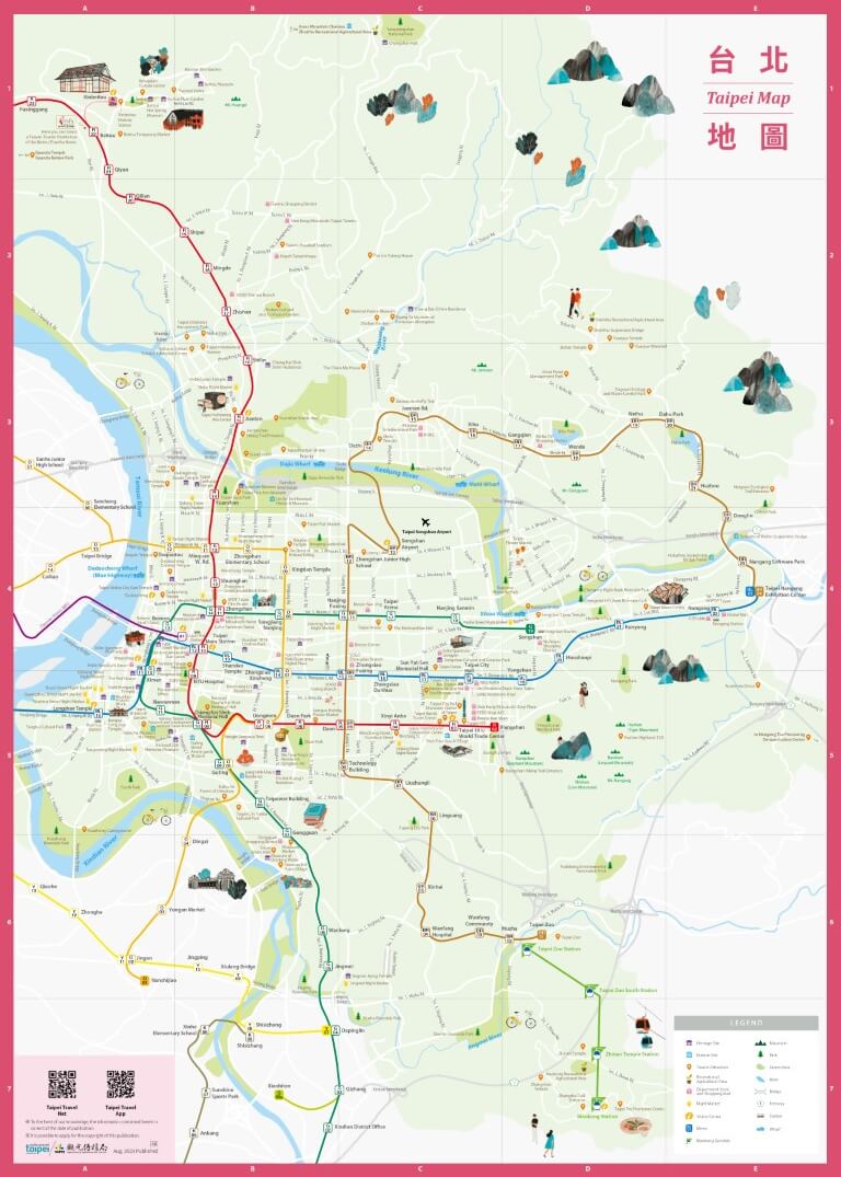 Taipei City Map