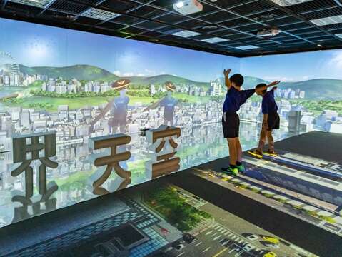 Exposición de aviación del Centro de Descubrimiento de Taipei