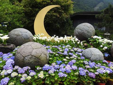 今夏必賞美景「竹子湖繡球花」地景設計華麗登場