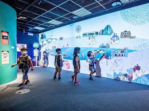 "นิทรรศการพิเศษ พิพิธภัณฑ์ไร้ขอบกำแพงไทเป – โพลีท่องไทเป" ที่พิพิธภัณฑ์ Discovery Center of Taipei