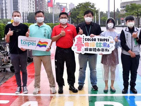 2022 Color Taipei「刷」出新亮點 北市府首聯手無家者及議員 刷亮彩虹觀光 樂迎國際旅客
