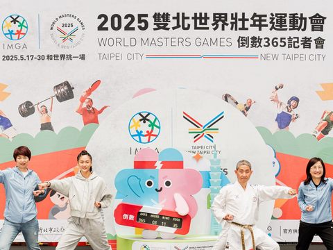 2025双北世界壮年运动会倒数365天！ 「小清新」文姿云化身「魔鬼教练」助启蒙恩师再披战袍
