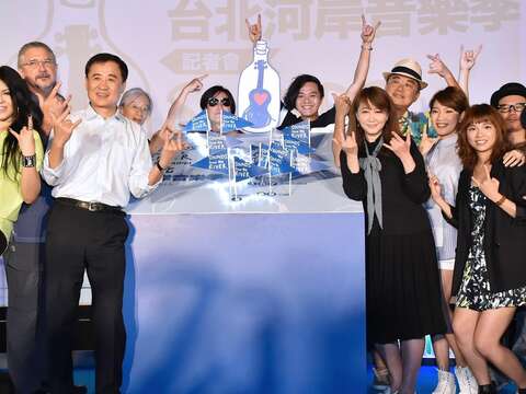 河岸嗨一夏 台北河岸音樂季本週六搖滾登場