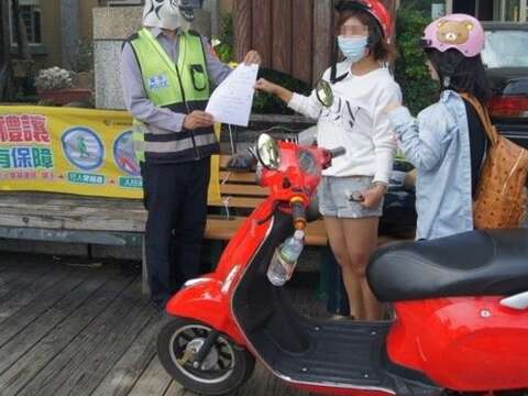 電動自行車行車安全各單位宣導配合事項