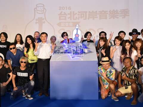 Weekly Music Performances, Markets, and Water Activities from July to August in the 2016 Taipei Riverside Festival