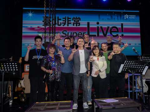 2025潮台北系列活动「台北非常Live！」8月8日起全市开唱 卡司横跨全球，共23家音乐空间响应，带来超过55场震撼演出 