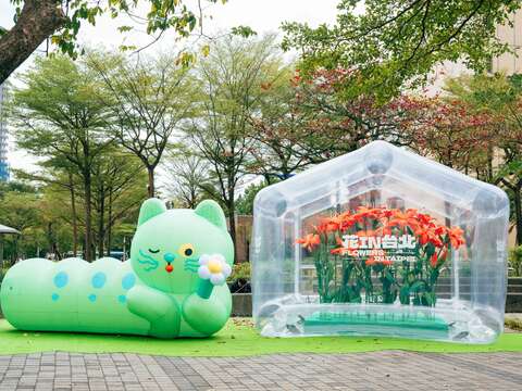 The gardener of "Flower in Taipei," "Meow," makes an adorable appearance!