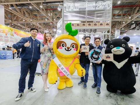 熊讚現身臺中旅展「臺北館」！主打「春日低碳輕旅行」再推貓纜、兒樂一日票買一送一