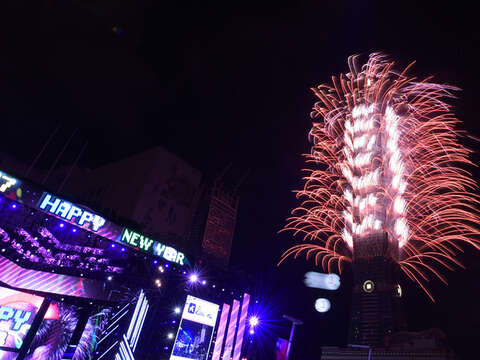 Semarak Perayaan Tahun Baru Taipei- Pesta Pergantian Tahun 2018