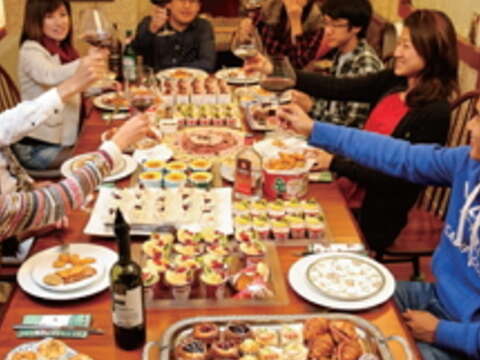 節慶不需上餐廳人擠人,辦場House Party邀請親友團聚享美食,從容歡度佳節是不錯的選擇。(攝影/楊智仁)