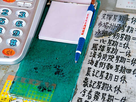 為提供完善服務，車行對北投當地店家的店休日瞭若指掌。（攝影／編輯部）