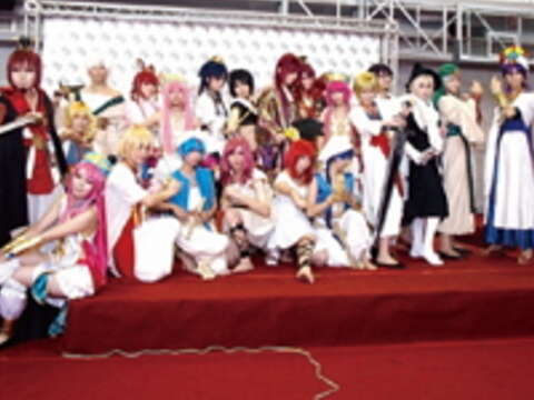 活動當天由精彩的動漫主題cosplay走秀開幕,精彩可期。(圖/臺北市政府觀光傳播局提供)