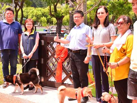 「至善公園(福林)狗狗活動區」正式啟用 歡迎市民帶狗狗一同前往體驗