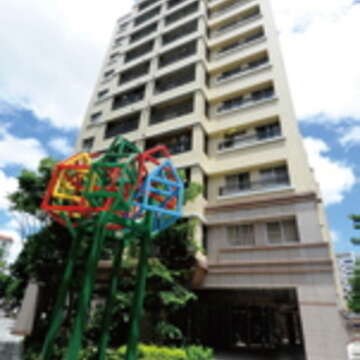 大龍峒公營住宅提供高品質、惠而不費的居住服務。(吳金石攝)
