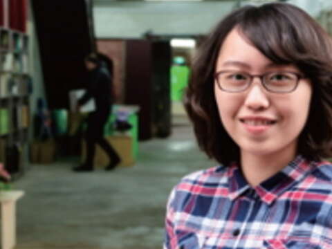 張同學‧大學生‧URS127設計公店：這裡不定期有免費藝文展覽，讓人流連忘返。（廖碩文攝）