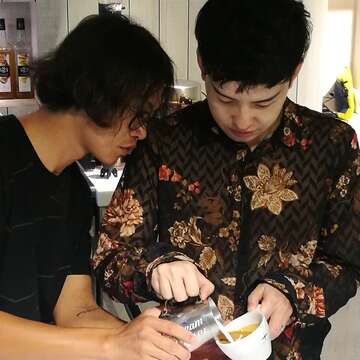 上海旅遊達人挑戰咖啡拉花
