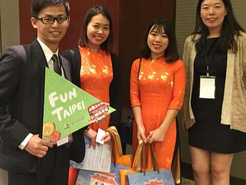 臺北市政府觀傳局赴越推廣，逢越南晉升東南亞赴臺第一國家，當地業者普遍看好來臺旅遊市場。
