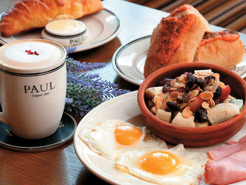 最受歡迎的早餐自由選，一網打盡來自法國的美味。（攝影／陳毅偉）