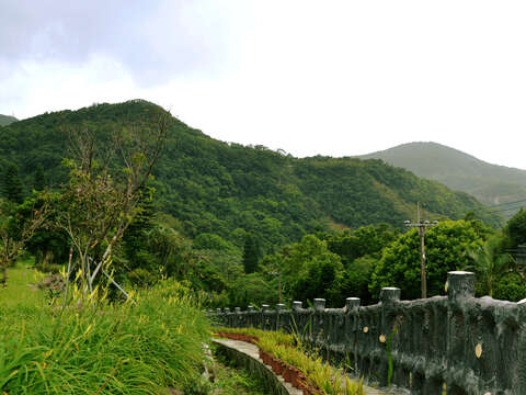 平溪步道入口處景色