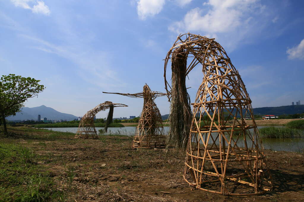 藝術家kATHY bRUCE作品-潮汐寶石(關渡自然公園提供)