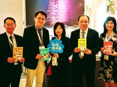 臺北市觀傳局江春慧專門委員與郵輪業者相互交流共同推廣郵輪觀光