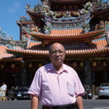 松山慈祐宮董事長陳玉峰古道熱腸,熱情奉獻是他的座右銘。(攝影/王能佑)