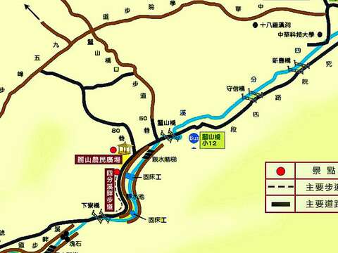 被金黃落羽松擁抱的秘境，南港九如社區
