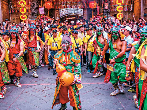 青山王祭典是萬華地區的年度盛事。(圖/邱士傑提供)
