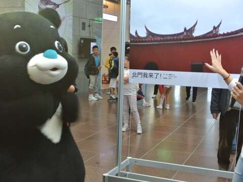 現場更揭曉熊讚投稿IG的北門照片，作為本次展覽的一大彩蛋。