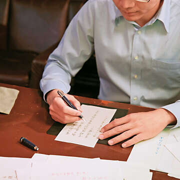 葉曄建議，練字可從結構開始著手。（圖／葉曄提供）