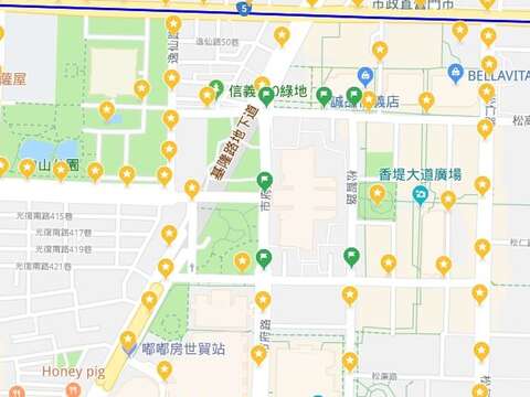 2018耶誕派對玩台北-跨年加碼活動市府特別版派對熊配件蒐集範圍