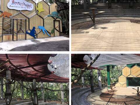 「動物行為學院」搭配「動物空中走道」，動物可由此處進入學院內，未來透過營隊或課程的設計，民眾將有更多的機會能與動物親近或互動