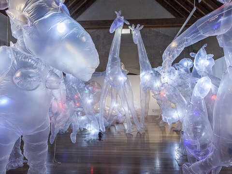 寶藏巖漫遊 光跡裡的絕世「野景」 2019寶藏巖光節(圖片提供/寶藏巖國際藝術村)