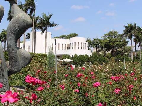 花博公園新生園區的臺北玫瑰園