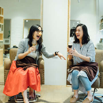 只有媽媽最懂媽媽 作家宅女小紅 × 作家林姓主婦(攝影/鄭弘敬)
