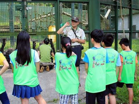 7-8月動物園將推出各種體驗營，今年共有19個梯隊，可以容納752名學員參加