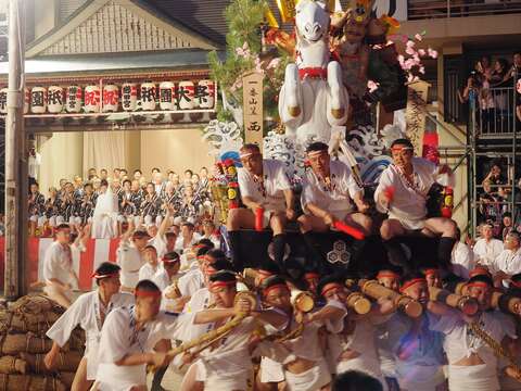 2018年日本博多祗園山笠祭活動盛況