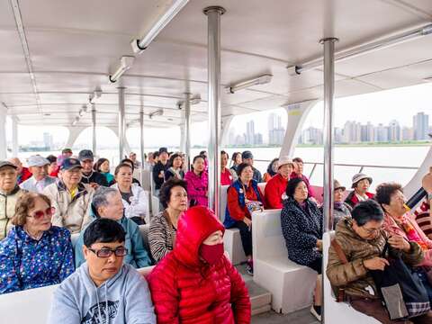 108年長青樂活遊臺北活銀髮族藍色水路體驗