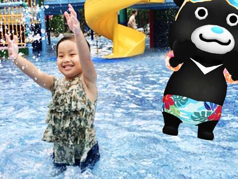 6月30日臺北親水節開幕　水園區免費入園　虛實熊讚出沒　非玩不「渴」