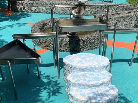 玉成公園旋轉開關取水設施