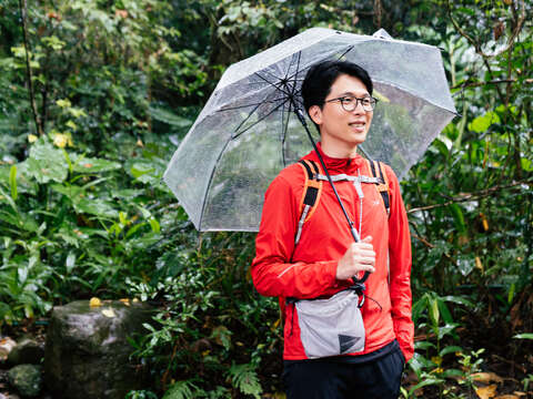 陳德政認為,下雨也是山中再自然不過的日常。