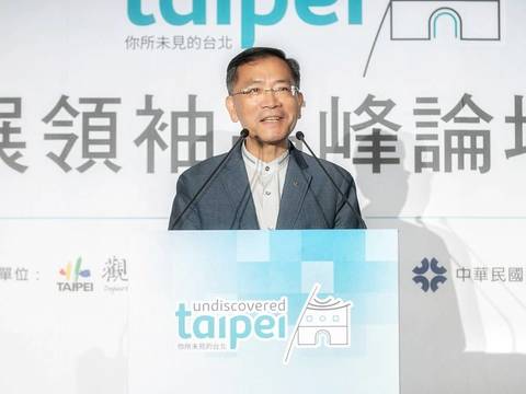 臺北市副市長蔡炳坤開場致詞