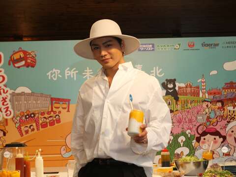 台北好きの登坂広臣氏、日本からの旅行客向けに台北の観光をPR。