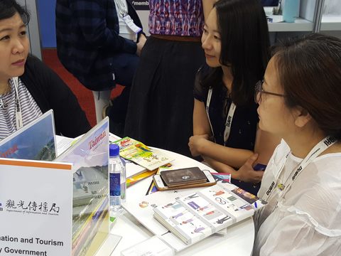 與國際集團洽談來臺北市辦理獎勵旅遊活動