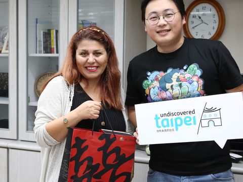 為積極推廣中東旅遊市場，北市觀傳局邀請阿聯酋航空產品規劃部Nasim_Javaheri來臺北踩線.JPG