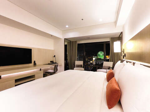 The Taipei Marriott Hotel offers the best view of Taipei city and attracts a large number of travelers. (Photo / Taipei Marriott Hotel)