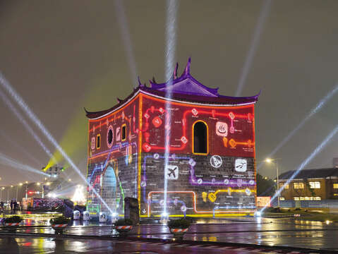 2020年の台北ランタンフェスティバルでは北門広場がライトアップされます。(写真/台北市観光伝播局）