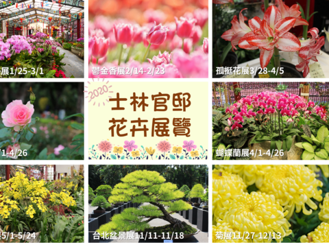 展覽完全免費愛花人千萬不能錯過