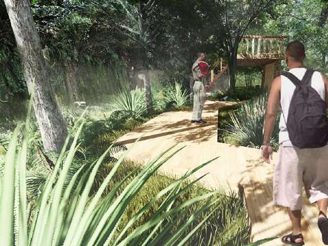 閒置場域拆除，打造生物棲息地