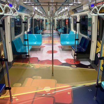 2020台北燈節專屬彩繪列車 每天早上6點起在板南線準時發車,提前為台北燈節暖身,2月8日開始也將帶著大家一起逛燈節